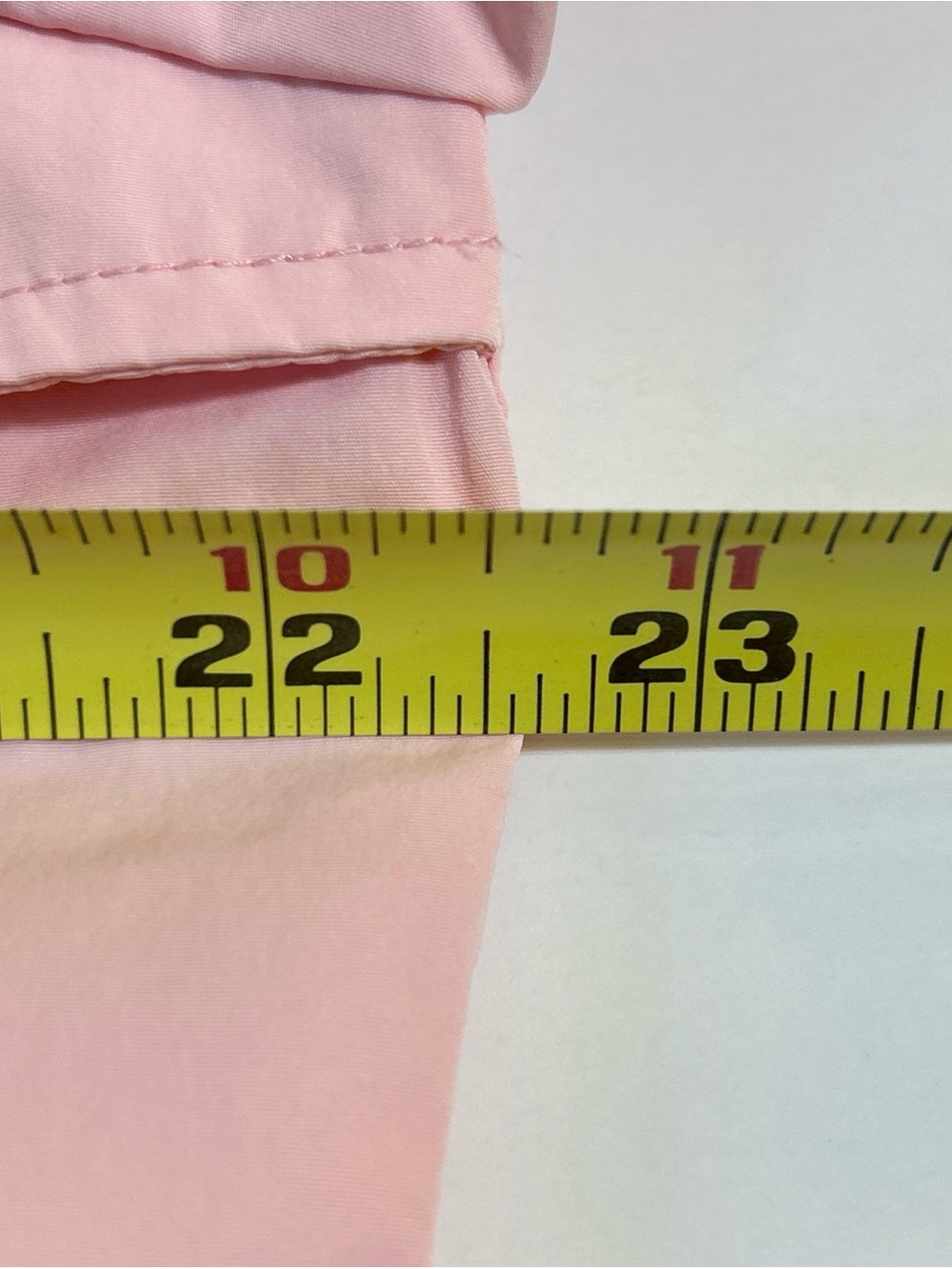 RLR Ralph Lauren Pink Trench Double Breasted Vented Belted Raincoat Large Flawed - Picture 12 of 14